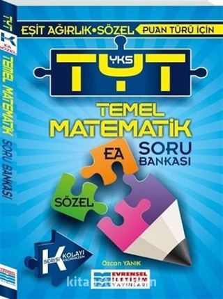 YKS TYT Eşit Ağırlık Sözel Temel Matematik Soru Bankası