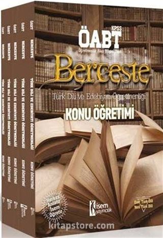 2018 KPSS ÖABT Berceste Türk Dili ve Edebiyatı Öğretmenliği Konu Anlatımlı Modüler Set