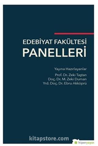 Edebiyat Fakültesi Panelleri