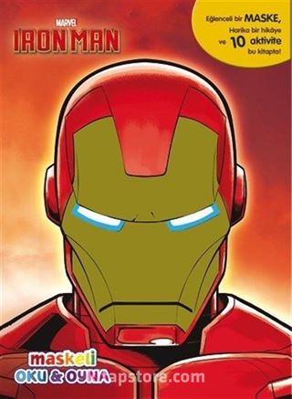 Marvel Iron Man Maskeli Oku-Boya