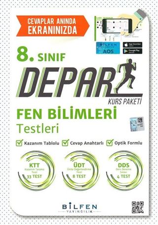 8. Sınıf Depar Fen Bilimleri Testleri