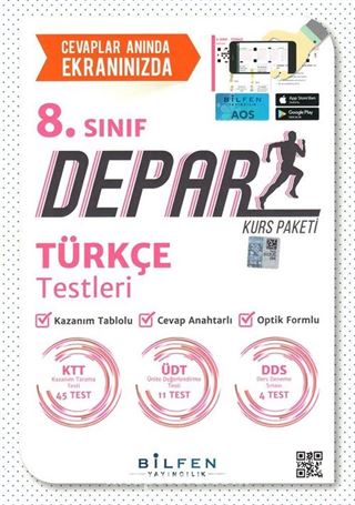 8. Sınıf Depar Türkçe Testleri