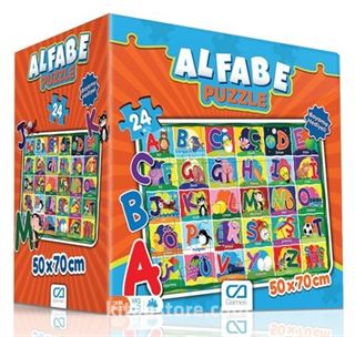 Alfabe Eğitici Puzzle (CA.5027)