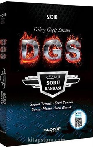 2018 DGS Çözümlü Soru Bankası Video Destekli