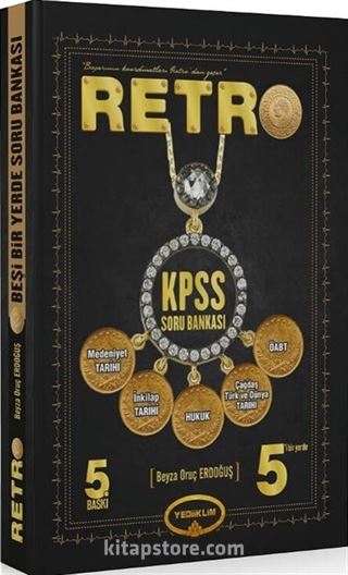 KPSS Retro 5'i Bir Yerde Soru Bankası