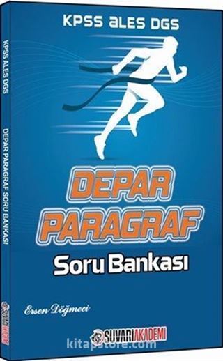 2018 KPSS ALES DGS ÖSYM Tipi Depar Paragraf Soru Bankası