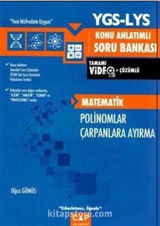 YGS LYS Matematik Polinomlar Çarpanlara Ayırma Konu Anlatımlı Soru Bankası