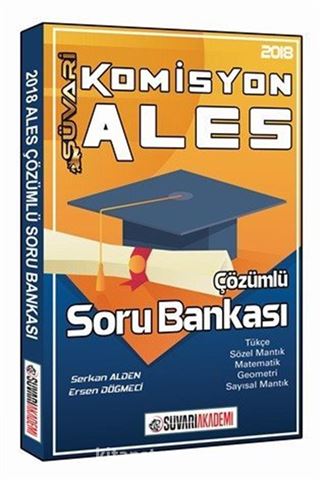 2018 ALES Komisyon Çözümlü Soru Bankası