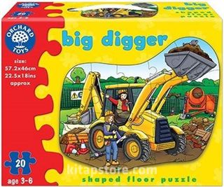 Big Digger Puzzle (3-6 Yaş) (Kod:243)