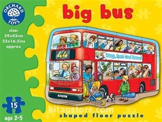 Big Bus Puzzle (2-5 Yaş) (Kod:249)