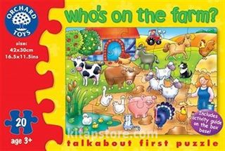 Who's On The Farm Puzzle (3+ Yaş) (Kod:217)