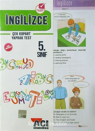 5. Sınıf İngilizce Çek Kopart Yaprak Test