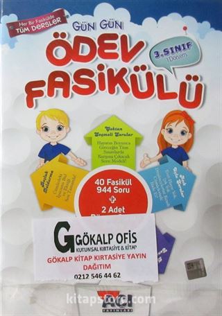 3. Sınıf 1. Dönem Gün Gün Ödev Fasikülü