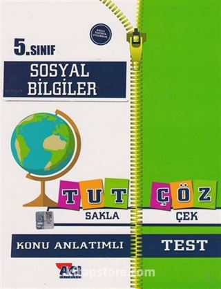 5. Sınıf Sosyal Bilgiler Tut Sakla Çöz Çek Konu Anlatımlı Test