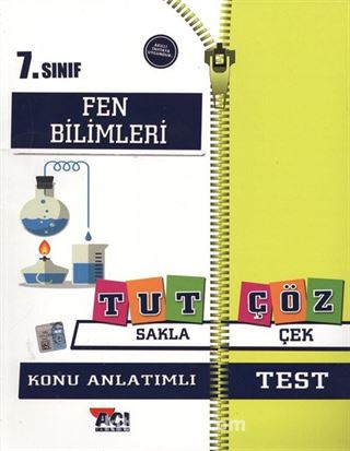 7. Sınıf Fen Bilimleri Tut Sakla Çöz Çek Konu Anlatımlı Test