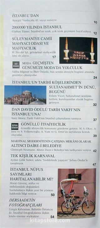 İstanbul Üç Aylık Dergi Sayı:49 Nisan 2004