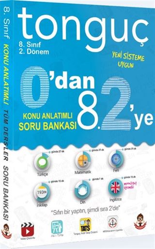 0'dan 8.2'ye Konu Anlatımlı Soru Bankası