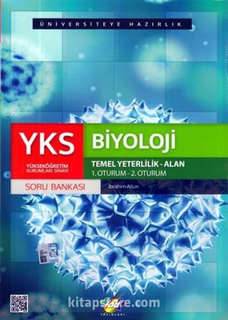 YKS Biyoloji Temel Yeterlilik-Alan 1. ve 2. Oturum Soru Bankası