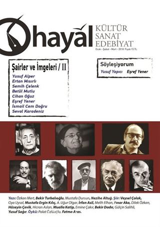 Hayal Kültür Sanat Edebiyat Dergisi Sayı:64 Ocak-Şubat-Mart 2018