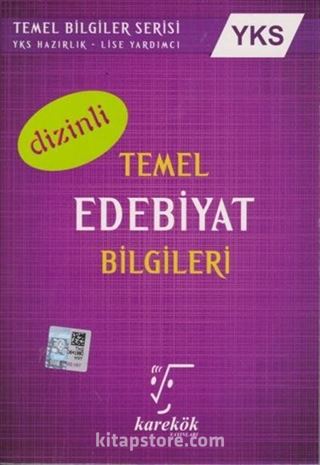 YKS Dizinli Temel Edebiyat Bilgileri