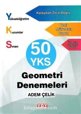 YKS 50 Geometri Denemeleri