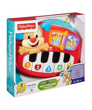 Fisher Price Lnl Eğitici Köpekçiğin Piyanosu Türkçe (DLK19)