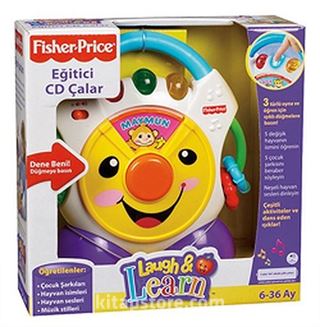 Fisher Price Türkçe Konuşan Eğitici CD Çalar (N3837)