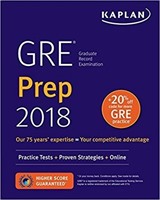 Kaplan GRE Prep 2018