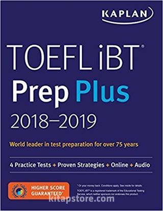 Kaplan TOEFL IBT Prep Plus 2018