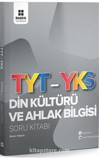 YKS 1. Oturum TYT Din Kültürü ve Ahlak Bilgisi Soru Bankası