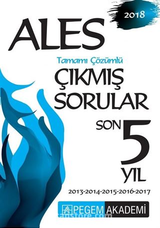 2018 ALES Son 5 Yıl Tamamı Çözümlü Çıkmış Sorular