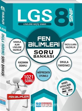 8. Sınıf LGS Fen Bilimleri Soru Bankası