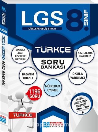 8. Sınıf LGS Türkçe Soru Bankası