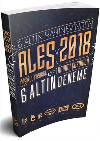 2018 ALES Tamamı Çözümlü 6 Altın Deneme