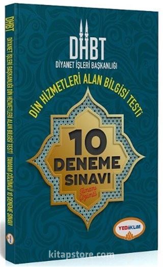 DHBT Diyanet İşleri Başkanlığı Din Hizmetleri Alan Bilgisi Testi 10 Tamamı Çözümlü Deneme Sınavı