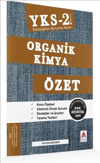 YKS 2. Oturum Organik Kimya Özet