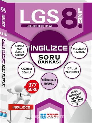 8. Sınıf LGS İngilizce Soru Bankası