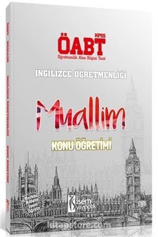 2018 ÖABT Muallim İngilizce Öğretmenliği Konu Öğretimi