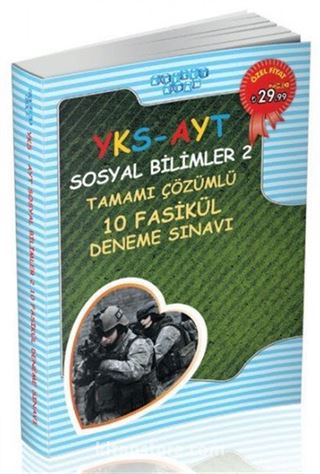 YKS-AYT Sosyal Bilimler 2 Tamamı Çözümlü 10 Fasikül Deneme Sınavı