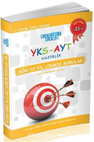 YKS-AYT Hazırlık Sosyal Bilimler 2 Sınavı Son 10 Yıl Çıkmış Sorular