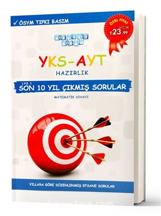 YKS-AYT Hazırlık Matematik Sınavı Son 10 Yıl Çıkmış Sorular