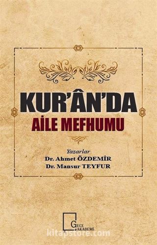 Kur'an'da Aile Mefhumu