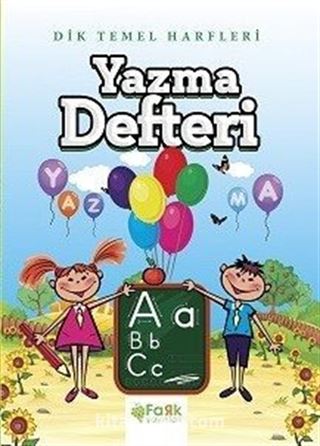 Dik Temel Harfler Yazma Defteri