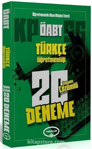 ÖABT Türkçe Öğretmenliği Tamamı Çözümlü 20 Deneme