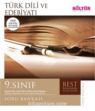 9. Sınıf Türk Dili ve Edebiyatı Soru Bankası Best Basamak Eğitim Sistemi