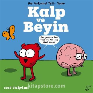 Kalp ve Beyin 2018 Duvar Takvimi