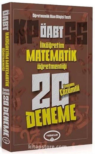 ÖABT İlköğretim Matematik Öğretmenliği Tamamı Çözümlü 20 Deneme