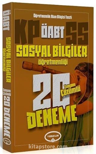 ÖABT Sosyal Bilgiler Öğretmenliği Tamamı Çözümlü 20 Deneme