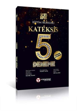 2018 KPSS Kateksis Eğitim Bilimleri Tamamı Çözümlü 5 Deneme