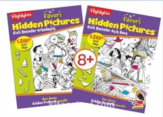 Highlights Favori Hidden Pictures (Gizli Resimler) 2'li Set